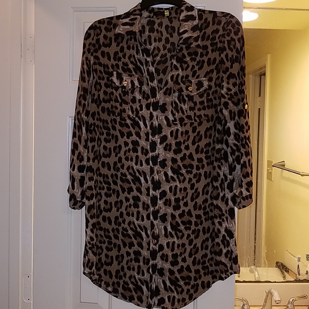 Blouse - Leopard print